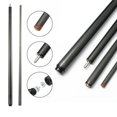 58" Professional Carbon Fiber Pool Cue | 3D Weave Grip | Adjustable Weight 18-20 OZ | Model CC01