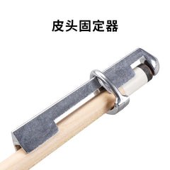 Professional Billiard Cue Repair & Maintenance Tool Kit 26-Piece Set - Tip Shaper Scuffer Chalk Storage